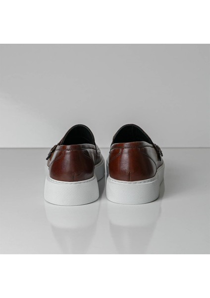 Maro Model Gerçek Deri Erkek Taba Loafer - Erkek Casual Ayakkabı modelleri