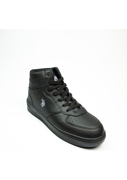 101389889 Aristo Hi Siyah Erkek Bilekli Sneaker
