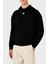 Relaxed Fit Kapüşonlu Kanguru Cepli Yün Karışımlı Triko Sweat Erkek Sweat 6R1MX7 1mnbz F008 1