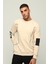 Owut Collection Erkek Regular Fit Bisiklet Yaka Baskılı Pamuklu Sweatshirt 3