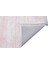 Sateen St 09 Pınk Hav Toz Vermez Yıkanabilir Kaymaz Ince Dokuma Modern ve Şık Makine Dokuması Halı 4