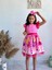 Barbie Kız Çocuk Elbisesi 4