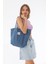 Koyu Mavi Kot Bez Kol & Omuz Çantası Tote Bag Kanvas Iş Spor Günlük Jean Plaj Model Yazlık 32X34 1