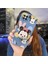 Telefon Kılıfı Samsung Galaxy M32 Dönen Standlı Parıltılı Telefon Kılıfı (Yurt Dışından) 1