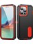 İphone 14 Pro Max Standlı Sağlam Kauçuk Telefon Kılıfı (Yurt Dışından) 1