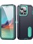Iphone 15 Pro Max Standlı Sağlam Kauçuk Telefon Kılıfı (Yurt Dışından) 1