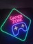Gamer Zone Neon LED Tabela Dekoratif AYDINLATMA(50X50CM) 3