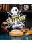 Cadılar Bayramı Halloween Hediyesi, Kişiye Özel Happy Halloween Kuru Kafa ve Ağlar LED Lamba 4