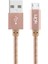 K542 Micro USB Örgü Metal 30CM Kısa Şarj Kablosu 1