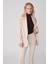 Tek Düğme Vatkalı Oversize Blazer Ceket 3