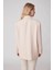 Tek Düğme Vatkalı Oversize Blazer Ceket 5