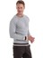 A.gri Comfort Fit Düz Pamuklu Bisiklet Yaka Casual Triko Kazak 3