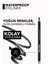 Flormar-Suya Dayanıklı Mat ve Yoğun Pigmentli Waterproof Eyeliner Göz Kalemi (101 Siyah) 8690604109012 5