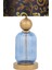Lotus Royal Blue Cam Abajur 3
