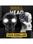 Skull Head Özel Tasarım Off Road Sis Lambası (Açma Kapama Gidonlu) 2 Adet 3