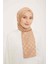 Trend Jakarlı Koyu Camel Dama Desen Diamond şal 2 - 4662 1