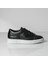 Marcellus Model Gerçek Deri Erkek Siyah Casual Ayakkabı - Erkek Siyah Sneaker 4