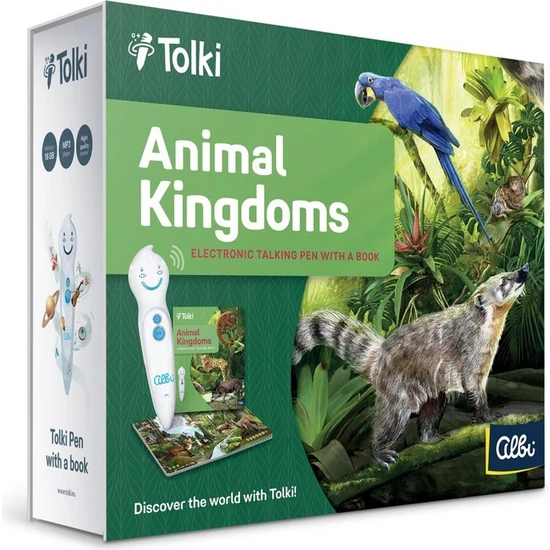 Tolki Animal Kingdoms Electronic Talking Pen With A Book