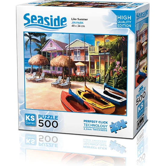 Ks Games Welcome To Beach 500 Parça Puzzle