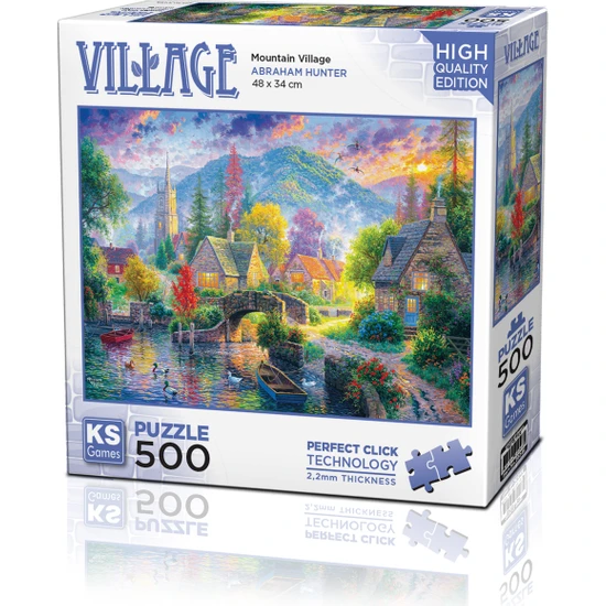 KS Games Mountain Village 500 Parça Puzzle