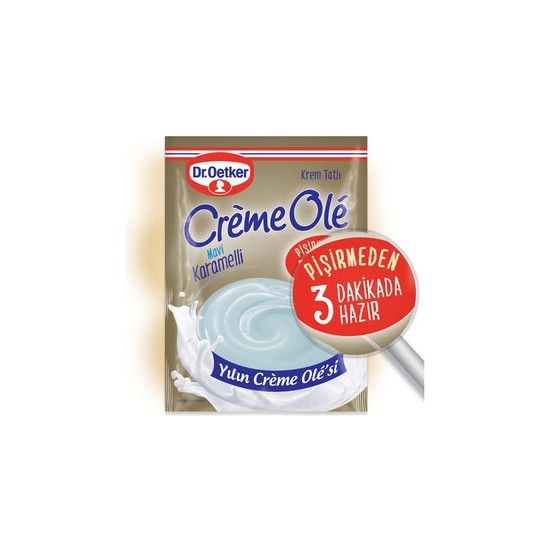 Dr. Oetker Dr.oetker Creme Ole Mavi Karamel 88 G ( 5 Adet Fiyatı