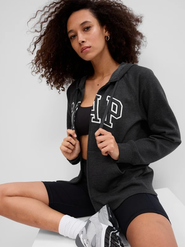 Gap Logo Fermuarlı Sweatshirt