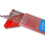 Trafimet 2,4 mm Wt-20 Kırmızı Tungsten Elektrot 175 mm Trafimet 1 adet fiyatıdır