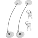 Gui xulian 2 Adet Buzdolabı Kilidi, Çocuklar Için Buzdolabı Kilidi, Çocuklar Için Mini Buzdolabı Kilitleri, Dondurucu Kilidi, Buzdolabı Kapısında Kullanılan (Yurt Dışından)