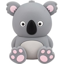 Kangrui-HB Koala Bluetooth Hoparlör Cep Telefonu Standı Bluetooth Hoparlör Yaratıcı Masaüstü Dekorasyon (Yurt Dışından)