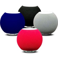 Kangrui-HB Yuvarlak Kumaş Kablosuz Bluetooth Hoparlör (Yurt Dışından)