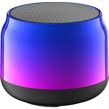 Kangrui-HB Mini Küçük Çelik Top Araba Bluetooth Hoparlör Taşınabilir Açık Taşınabilir Bilgisayar Hediye Ses (Yurt Dışından)