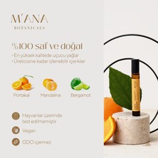 Mana Botanicals Joyful Essence %100 Saf ve Doğal Portakal Yağı, Bergamot Yağı ve Mandalina Yağı Karışımı Roll On
