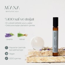 Mana Botanicals Dream Drops %100 Saf ve Doğal Lavanta Yağı ve Vetiver Yağı Esansiyel Yağ Karışımı Roll On