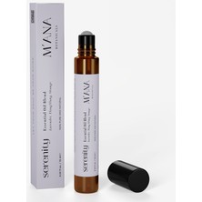 Mana Botanicals Serenity %100 Saf ve Doğal Lavanta Yağı, Ylang Ylang Yağı ve Portakal Esansiyel Yağ Karışımı Roll On