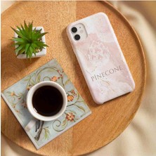 Pinecone Serçe Kuş Taş Bardak Altlığı Masaüstü Koruyucu Altlık 4 Parça Set 10x10cm Stone Coasters SC101