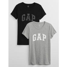 Gap 2'li Gap Logo Kısa Kollu T-Shirt