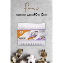 Lux Bebe Pamuk Çubuğu 60' Lı x 10 Adet