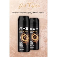 Axe Dark Temptation Erkek Deodorant Sprey 150 ml x 2 Adet