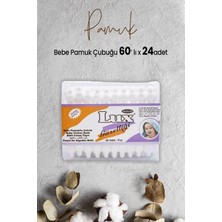 Lux Bebe Pamuk Çubuğu 60' Lı x 24 Adet