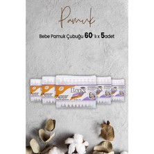 Lux Bebe Pamuk Çubuğu 60' Lı x 5 Adet