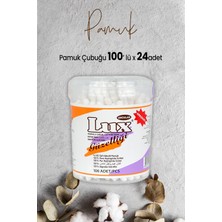 Lux Pamuk Çubuğu 100' Lü x 24 Adet