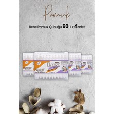 Lux Bebe Pamuk Çubuğu 60' Lı x 4 Adet