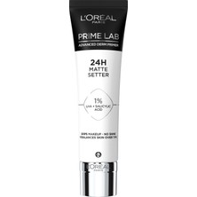 L'Oréal Paris Infaillible Tüm Yüze Uygulanabilir Kapatıcı 322 Ivory & Prime Lab Matte Setter Matlaştırıcı Primer