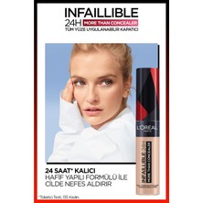 L'Oréal Paris Infaillible Tüm Yüze Uygulanabilir Kapatıcı 322 Ivory & Prime Lab Matte Setter Matlaştırıcı Primer