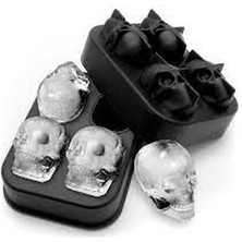 Biradlı 4 Lü Kafa Tası Silikon Buz Kalıbı 47*30 mm