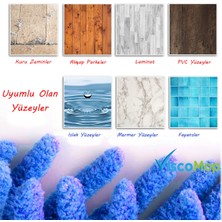Viscomop Makarna Mop Süper Emici  Toz Toplayıcı Şönil Mop Bezi 40 cm Karışık Renk