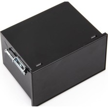 Sanec Panel Tipi Kutu 72 x 144 x 108 mm - Siyah Kutu