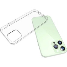 Case 4U Apple iPhone 15 Pro Kılıf A+ Şeffaf Lüx Süper Yumuşak 0.3mm Ince Slim Silikon