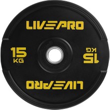 Livepro LP8331-15 15 kg Kauçuk Bumper Plaka