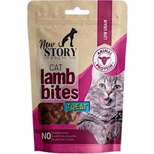 New Story Cat Lamb Bites Kedi Ödülü 60 gr Atıştırmalık Yumuşacık Taneli Kuzu Etli